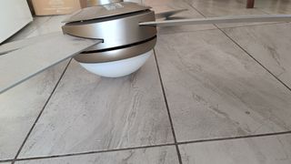 Ventilatore soffitto argento