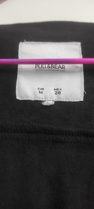 Chaqueta oversize flecos mujer
