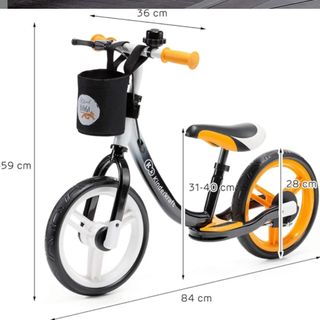 Bicicleta sin pedales niño y freno disco