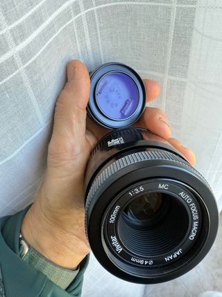 Objetivo Vivitar 100mm Macro - Nikon