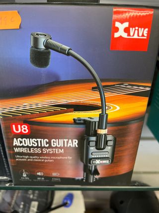 Microfono inalambrico guitarra Xvive U8