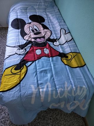 Edredón Mickey Mouse infantil