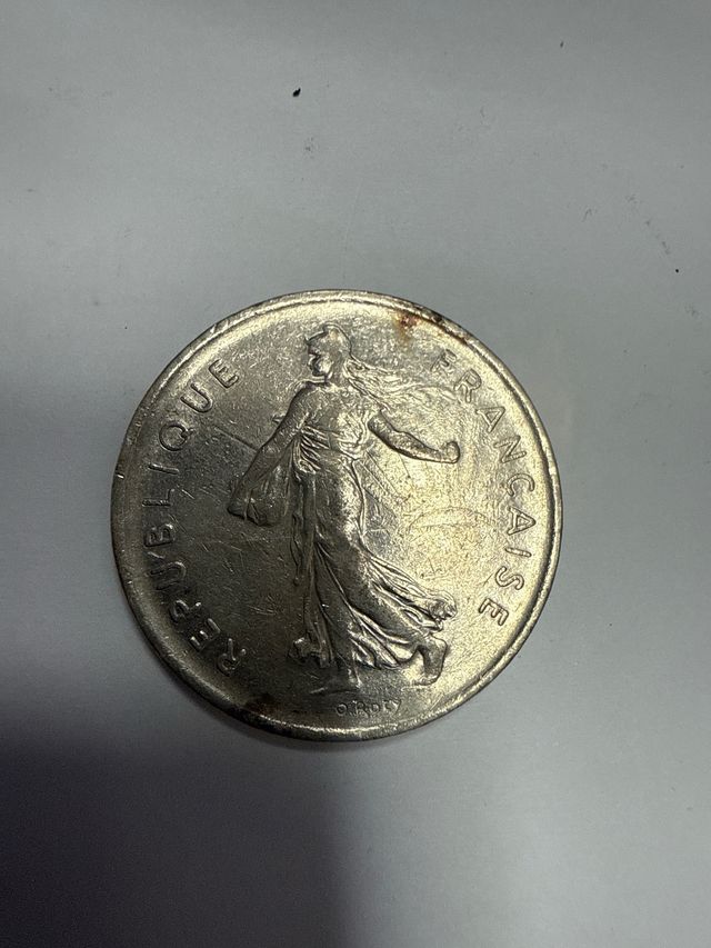 Moneda 5 Francos Francia 1971