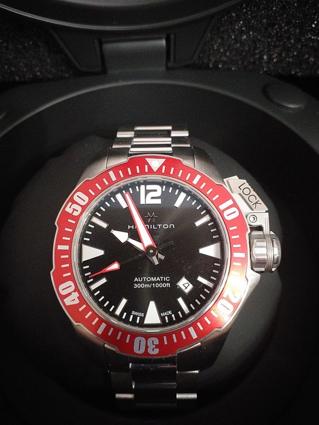 Hamilton Khaki Navy Frogman Automatico