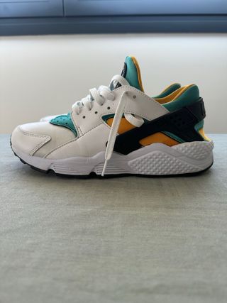 Nike Air Huarache - Blancas/Amarillas - US9