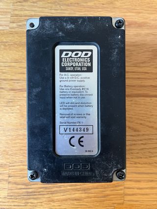 Pedal DOD FX-Super Distortion