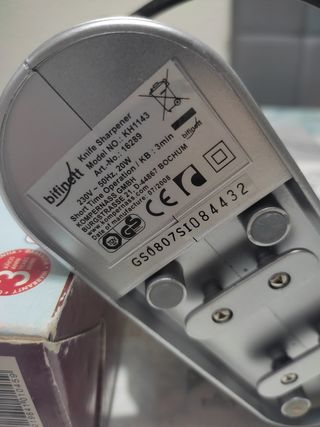 Afilador cuchillos eléctrico Bifinett