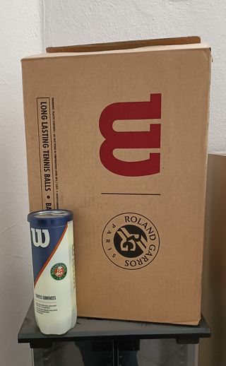 Caja pelotas tenis Wilson
