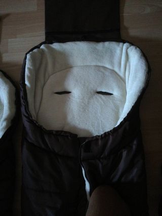 Sacos de carro gemelares marrón