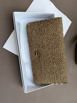 Portafoglio Borbonese - Camoscio Beige
