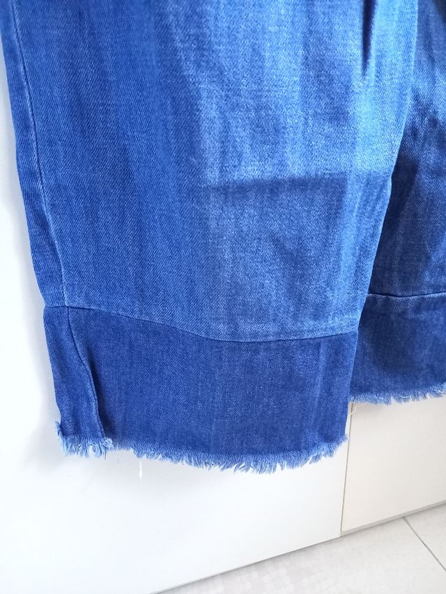Jeans corti blu Stradivarius taglia M