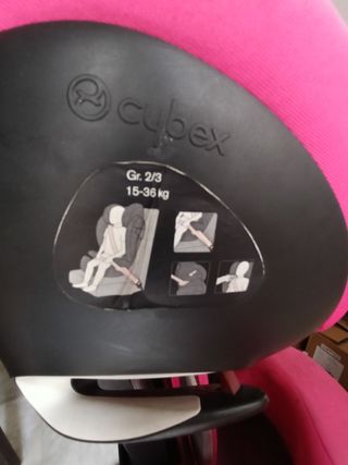 Silla Cybex grupo 2-3 con Isofix