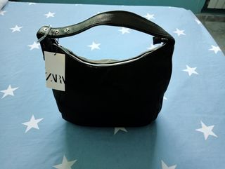Bolso Zara verde oscuro - nuevo talla M