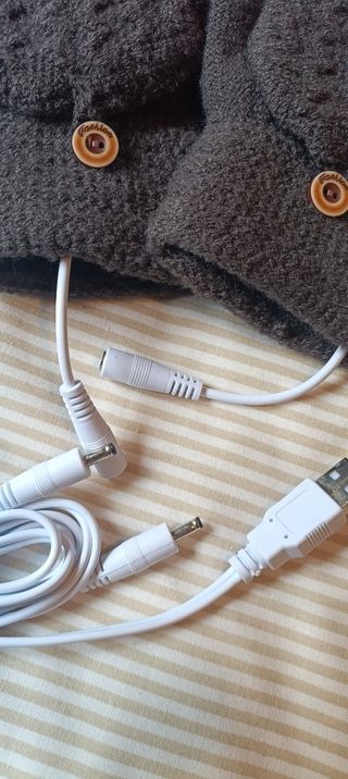Guantes térmicos cable USB