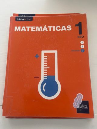 libros de texto matematicas 1 eso