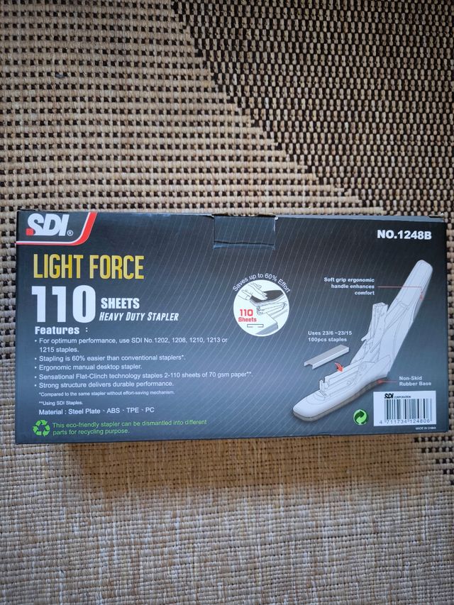 Grapadora SDI Light Force 110 hojas