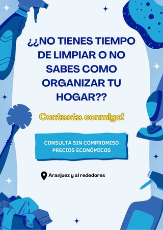 LIMPIEZA ARANJUEZ/VALDEMORO Y ALREDEDORES