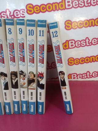 Comic Bleach catalán tomos 1,3,5,6,7,8,9,10,11,12
