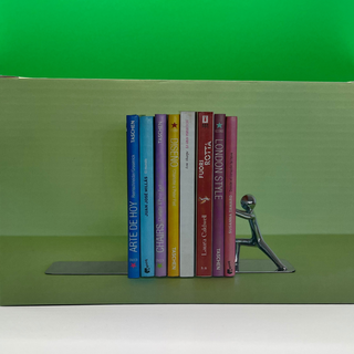 Fermalibri Push! in Zinco Cromato di Balvi