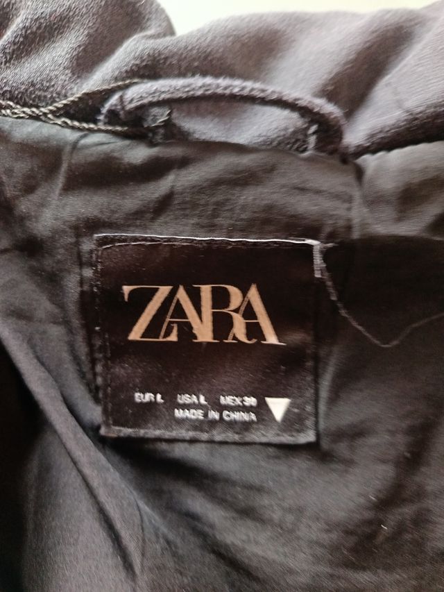 Giubbotto Zara nero Tg L