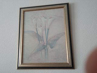 Cuadro calas - Flores - Decoración