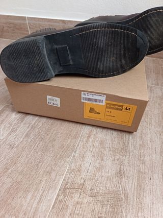 Botines D.Moran serraje marrones 44