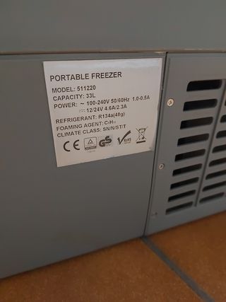 Nevera portátil para camper o extra autocaravana