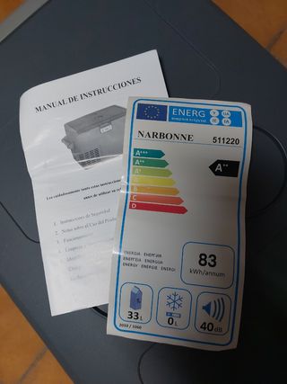 Nevera portátil para camper o extra autocaravana