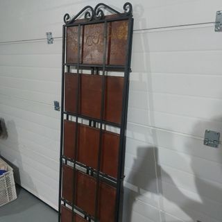 Estantería plegable metal y madera