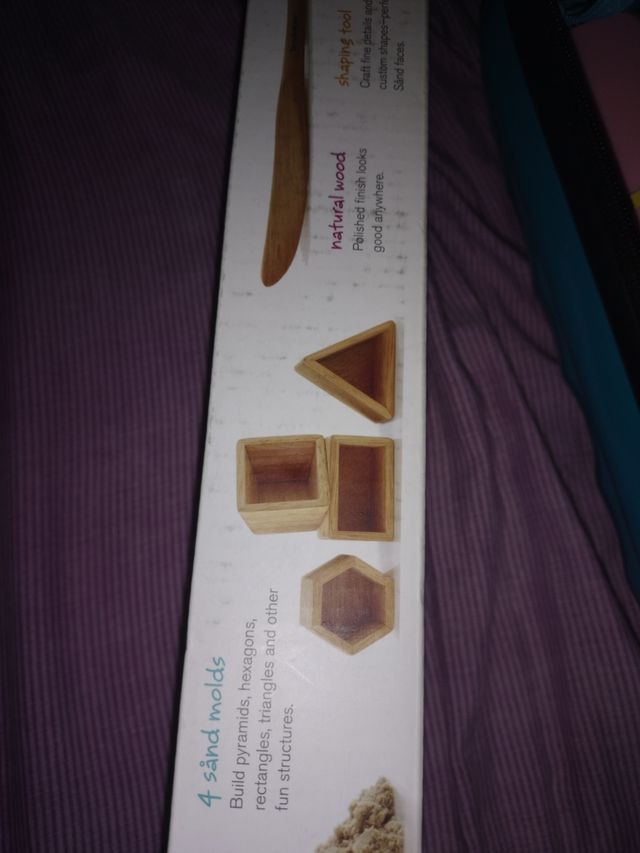 Moldes arena Brookstone - Madera