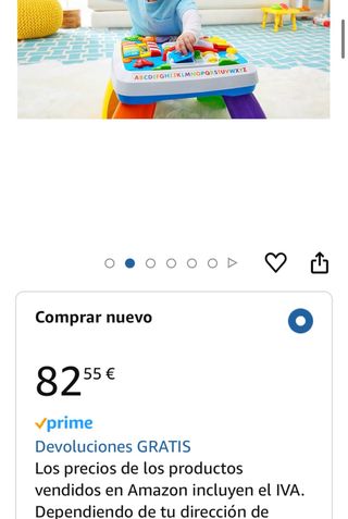 Mesa actividades bebé Fisher-Price