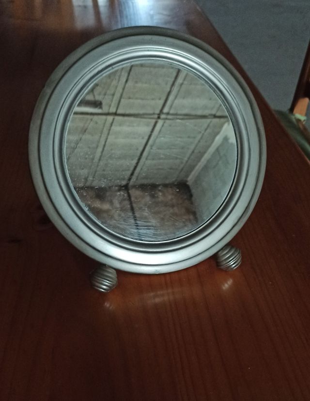 Espejo tocador vintage madera