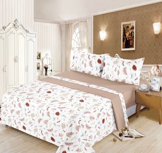 juego de sabana alta calidad suave, fresco