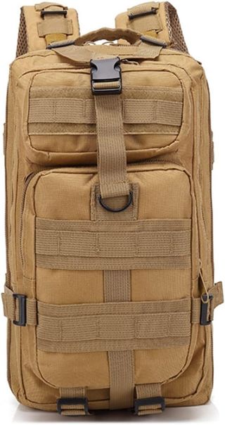 MOCHILA TACTICA DE 30 LITROS CAMEL NUEVA