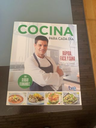2 libros de recetas de Sergio Fernandez