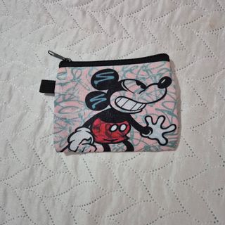 Monedero Mickey Mouse rosa