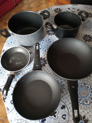 5 di = Pentole + Padelle MOLTO USATE