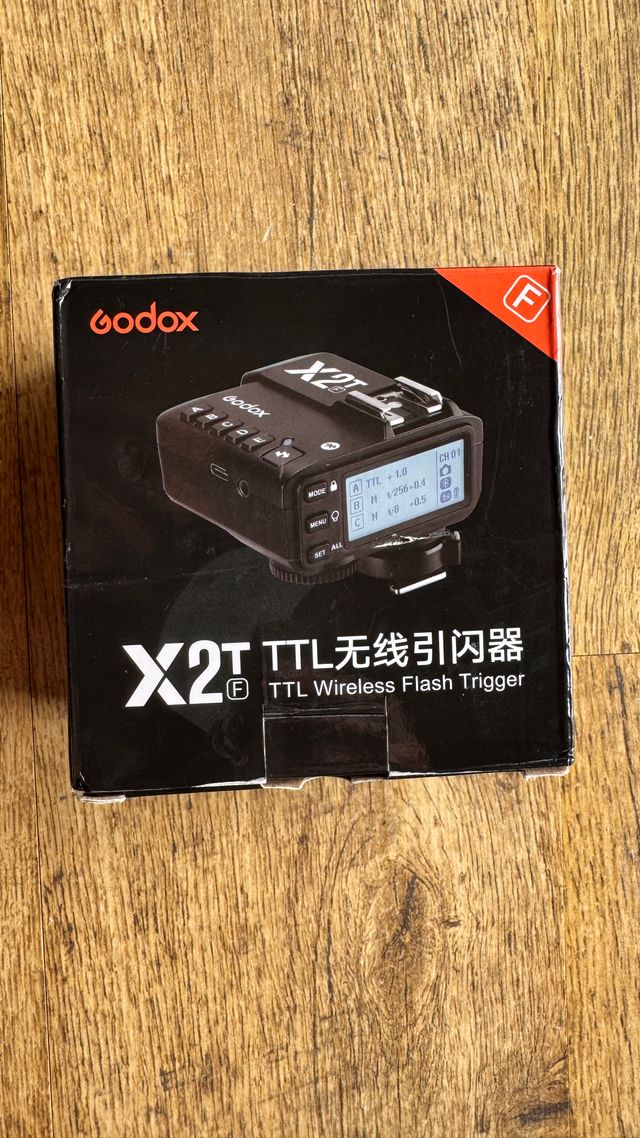 Disparador Godox X2TF para Fuji