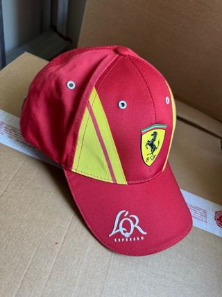 Cappellino Ferrari - Rosso/Giallo F1