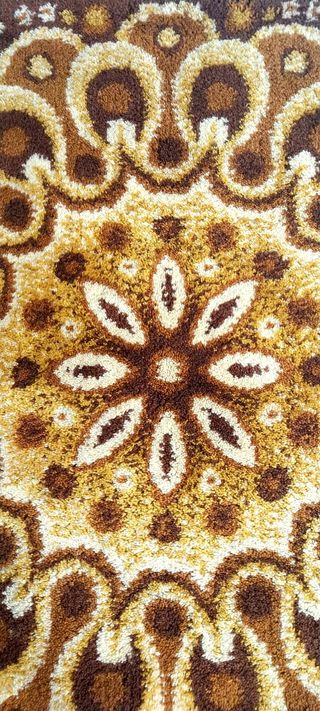 Alfombra vintage 60's escandinava