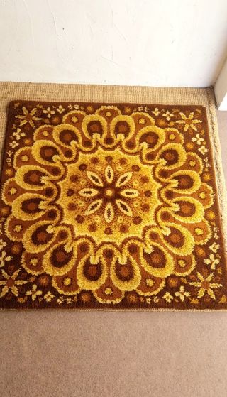 Alfombra vintage 60's escandinava