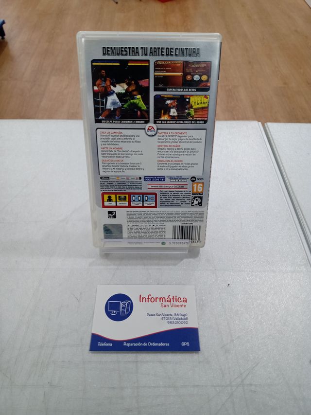 Videojuego EA SPORTS FIGHT NIGHT ROUND 3 para PSP