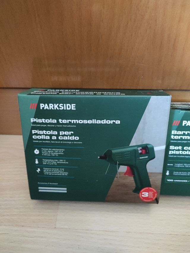 Pistola termoselladora y 100 barritas