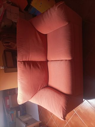 Divano 2 posti arancione