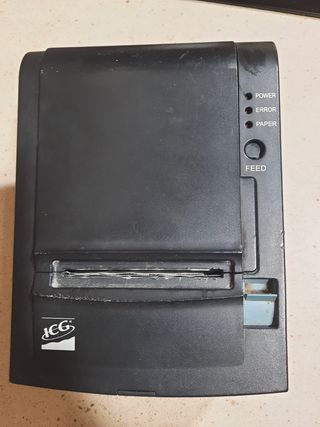 Impresora térmica ICG negra