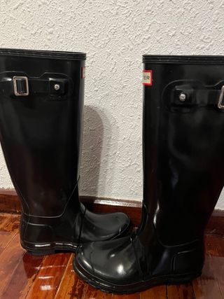Botas Hunter altas negras