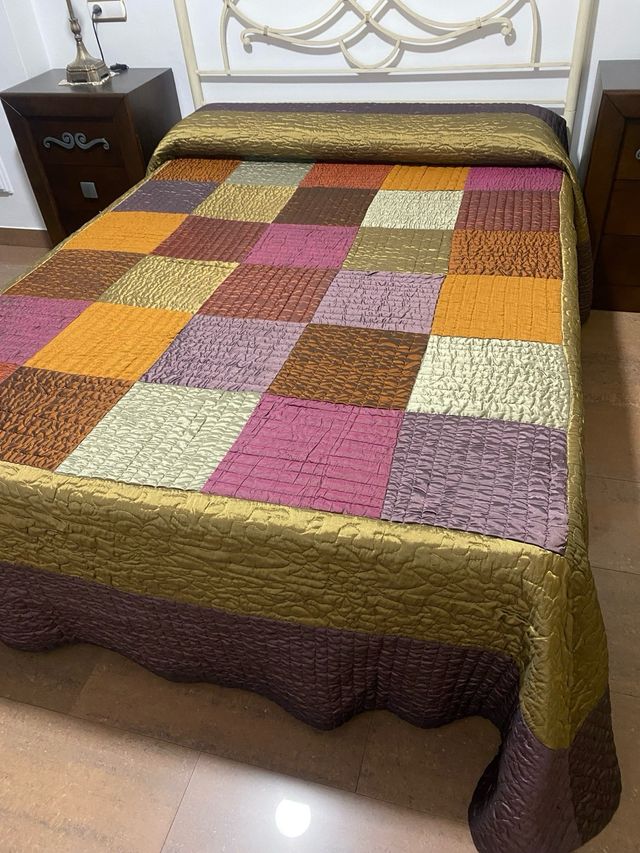 Colcha de 135 + Cojin grande