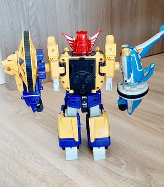Power rangers megazord ninja storm bandai delux