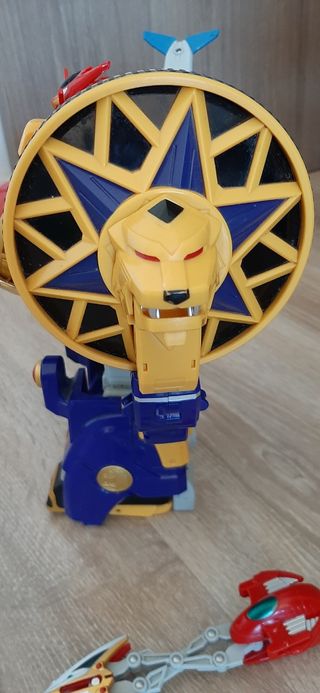 Power rangers megazord ninja storm bandai delux