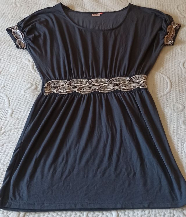 Vestido gris verano